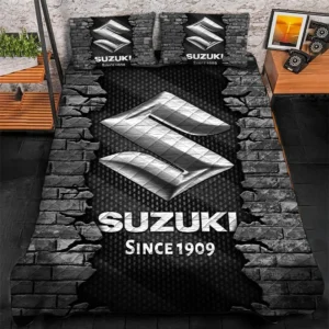Car Lover Gift Bedding Set, Duvet Cover All Over Print For Car Enthusiasts CAR156031325356 - Gray