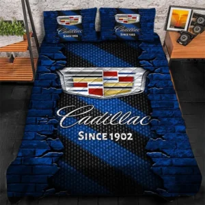 Classic Car Lover Gift Bedding Set, Duvet Cover All Over Print For Classic Car Enthusiasts CAR156031325362 - Blue