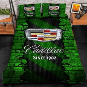 Classic Car Lover Gift Bedding Set, Duvet Cover All Over Print For Classic Car Enthusiasts CAR156031325362 - Green