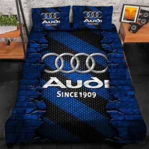 Car Lover Gift Bedding Set, Duvet Cover All Over Print For Car Enthusiasts CAR156031325363 - Blue