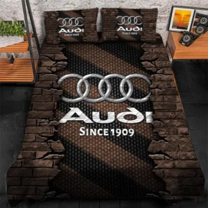 Car Lover Gift Bedding Set, Duvet Cover All Over Print For Car Enthusiasts CAR156031325363 - Brown