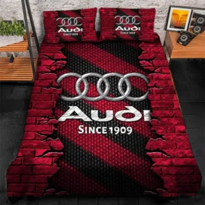 Car Lover Gift Bedding Set, Duvet Cover All Over Print For Car Enthusiasts CAR156031325363 - Red