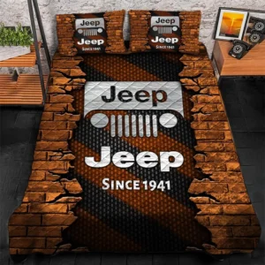 Truck Lover Gift Bedding Set, Duvet Cover All Over Print For Truck Enthusiasts CAR156031325383 - Orange