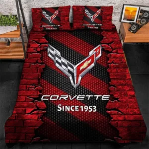 Car Lover Gift Bedding Set, Duvet Cover All Over Print For Car Enthusiasts CAR156031325390 - Red