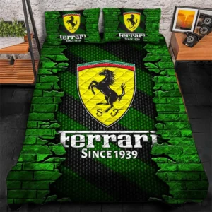 Sport Car Lover Gift Bedding Set, Duvet Cover All Over Print For Sport Car Enthusiasts CAR156031325395 - Green