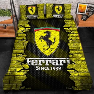 Sport Car Lover Gift Bedding Set, Duvet Cover All Over Print For Sport Car Enthusiasts CAR156031325395 - Yellow