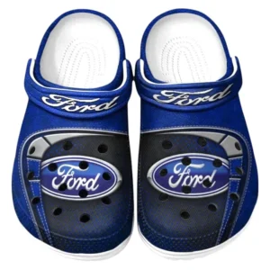 Car Fans Gift Crocs, Clogs All Over Print Gift For Car Owner CAR177031425557 - Blue
