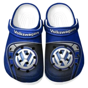 Car Fans Gift Crocs, Clogs All Over Print Gift For Car Owner CAR177031425558 - Blue