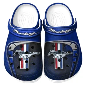 Sport Car Fans Gift Crocs, Clogs All Over Print Gift For Sport Car Owner CAR177031425561 - Blue