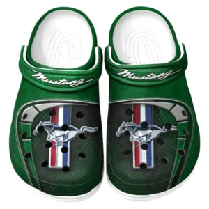 Sport Car Fans Gift Crocs, Clogs All Over Print Gift For Sport Car Owner CAR177031425561 - Green