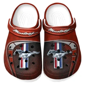 Sport Car Fans Gift Crocs, Clogs All Over Print Gift For Sport Car Owner CAR177031425561 - Red