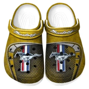 Sport Car Fans Gift Crocs, Clogs All Over Print Gift For Sport Car Owner CAR177031425561 - Yellow