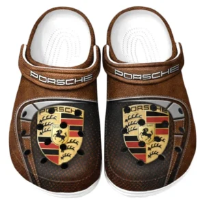 Car Fans Gift Crocs, Clogs All Over Print Gift For Car Owner CAR177031425569 - Brown
