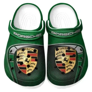 Car Fans Gift Crocs, Clogs All Over Print Gift For Car Owner CAR177031425569 - Green