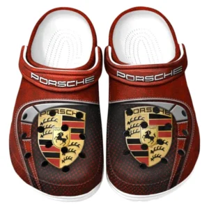 Car Fans Gift Crocs, Clogs All Over Print Gift For Car Owner CAR177031425569 - Red
