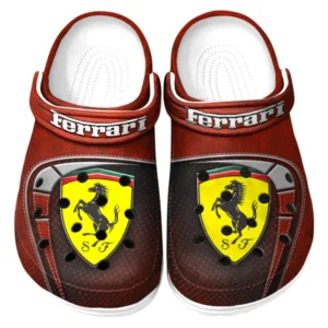 Sport Car Fans Gift Crocs, Clogs All Over Print Gift For Sport Car Owner CAR177031425577 - Red