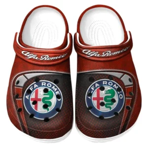 Retro Sports Car Fans Gift Crocs, Clogs All Over Print Gift For Retro Sports Car Owner CAR177031425586 - Red
