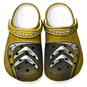 Car Fans Gift Crocs, Clogs All Over Print Gift For Car Owner CAR177031425590 - Yellow