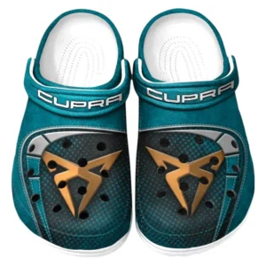 Car Fans Gift Crocs, Clogs All Over Print Gift For Car Owner CAR177031425599 - Cyan