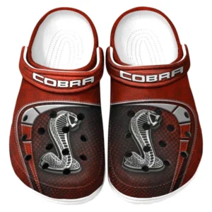 Car Fans Gift Crocs, Clogs All Over Print Gift For Car Owner CAR177031425617 - Red