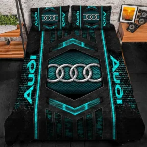 Car Lover Gift Bedding Set, Duvet Cover All Over Print For Car Enthusiasts CAR1790317004 - Cyan