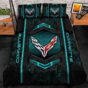 Car Lover Gift Bedding Set, Duvet Cover All Over Print For Car Enthusiasts CAR1790317011 - Cyan