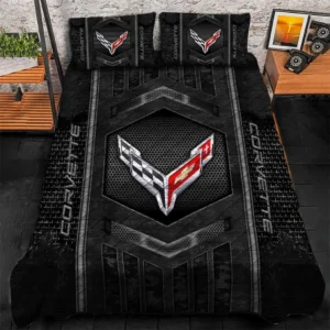 Car Lover Gift Bedding Set, Duvet Cover All Over Print For Car Enthusiasts CAR1790317011 - Grey