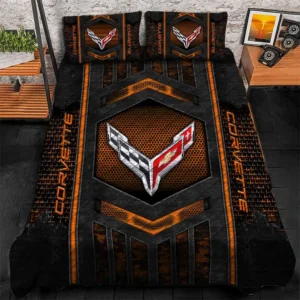 Car Lover Gift Bedding Set, Duvet Cover All Over Print For Car Enthusiasts CAR1790317011 - Orange