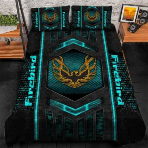 Car Lover Gift Bedding Set, Duvet Cover All Over Print For Car Enthusiasts CAR1790317022 - Cyan