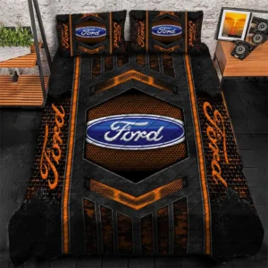 Car Lover Gift Bedding Set, Duvet Cover All Over Print For Car Enthusiasts CAR1790317023 - Orange
