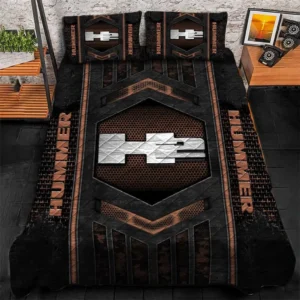 Car Lover Gift Bedding Set, Duvet Cover All Over Print For Car Enthusiasts CAR1790317026 - Brown