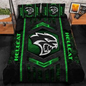Truck Lover Gift Bedding Set, Duvet Cover 3D Print For Truck Enthusiasts CAR1790317027 - Green
