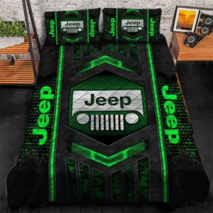 Truck Lover Gift Bedding Set, Duvet Cover All Over Print For Truck Enthusiasts CAR1790317034 - Green