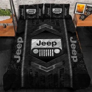 Truck Lover Gift Bedding Set, Duvet Cover All Over Print For Truck Enthusiasts CAR1790317034 - Grey