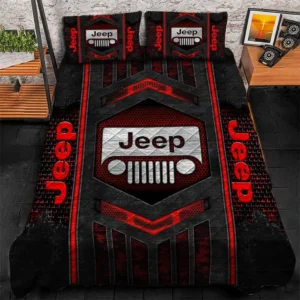 Truck Lover Gift Bedding Set, Duvet Cover All Over Print For Truck Enthusiasts CAR1790317034 - Red