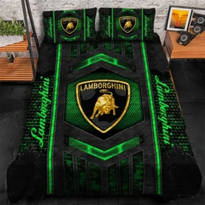 Speed Car Lover Gift Bedding Set, Duvet Cover All Over Print For Speed Car Enthusiasts CAR1790317036 - Green