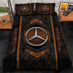 Car Lover Gift Bedding Set, Duvet Cover All Over Print For Car Enthusiasts CAR1790317043 - Orange