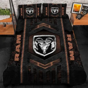Truck Lover Gift Bedding Set, Duvet Cover All Over Print For Truck Enthusiasts CAR1790317056 - Brown