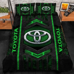 Car Lover Gift Bedding Set, Duvet Cover All Over Print For Car Enthusiasts CAR1790317069 - Green