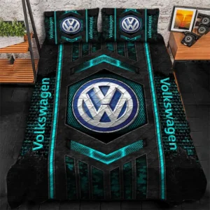 Car Lover Gift Bedding Set, Duvet Cover All Over Print For Car Enthusiasts CAR1790317071 - Cyan
