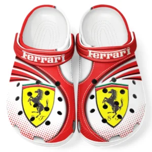 Sport Car Fans Gift Crocs, Clogs All Over Print Gift For Sport Car Owner CAR181031525689 - Red