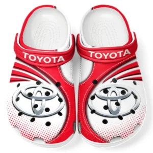 Car Fans Gift Crocs, Clogs All Over Print Gift For Car Owner CAR181031525691 - Red
