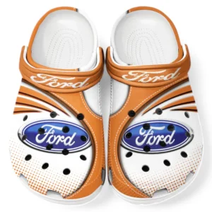 Car Fans Gift Crocs, Clogs All Over Print Gift For Car Owner CAR181031525693 - Orange