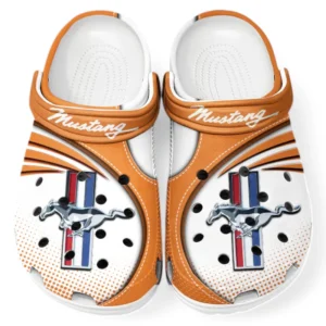 Sport Car Fans Gift Crocs, Clogs All Over Print Gift For Sport Car Owner CAR181031525696 - Orange