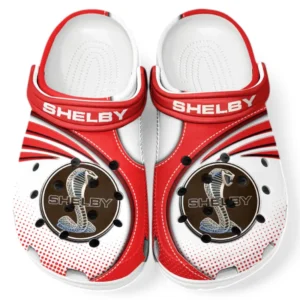 Car Fans Gift Crocs, Clogs All Over Print Gift For Car Owner CAR181031525721 - Red