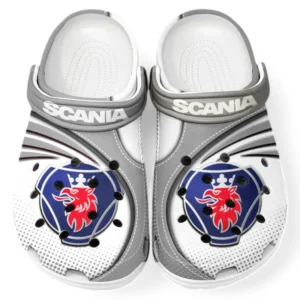 Truck Fans Gift Crocs, Clogs All Over Print Gift For Truck Owner CAR181031525728 - Gray