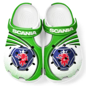 Truck Fans Gift Crocs, Clogs All Over Print Gift For Truck Owner CAR181031525728 - Green