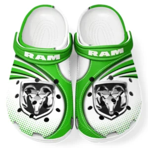 Truck Fans Gift Crocs, Clogs All Over Print Gift For Truck Owner CAR181031525739 - Green