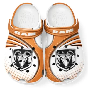 Truck Fans Gift Crocs, Clogs All Over Print Gift For Truck Owner CAR181031525739 - Orange