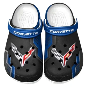 Car Fans Gift Crocs, Clogs All Over Print Gift For Car Owner CAR185031525246 - Blue